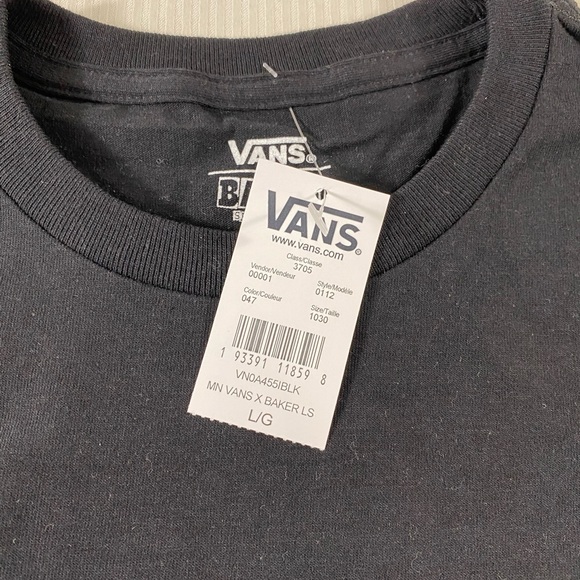 Vans x Baker Long Sleeve Tee T-Shirt - Picture 8 of 11